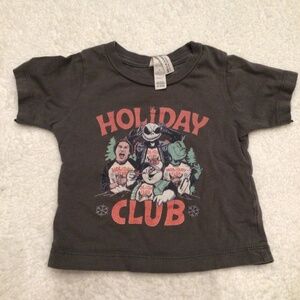Holiday Club Toddler T-Shirt – 12-18 Months (Elf, Frosty, The Grinch & Jack Skel